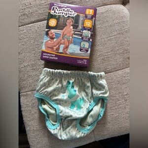 The Original Puddle Jumper Swim Diaper-Dinasour Boys 12 month